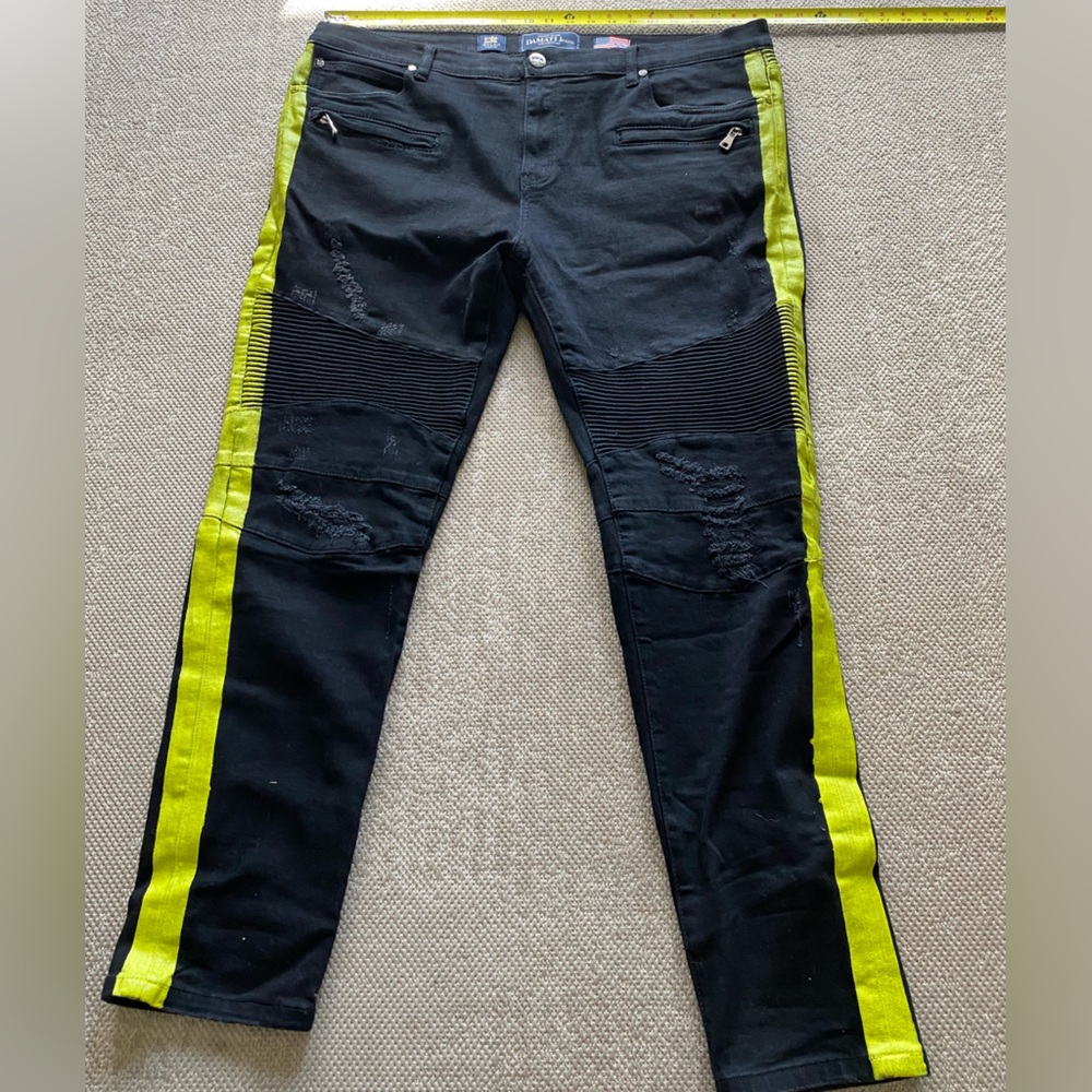 Damati denim black jeans waist 42